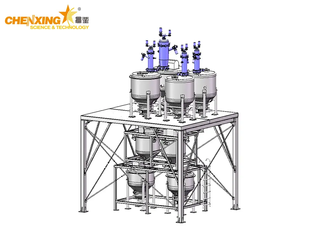 Stainless steel automatic material batching system for PVC pipe factory Stainless steel automatic material batching system for PVC pipe factory