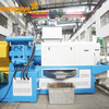 High-efficiency plastic film drying machine with screw press