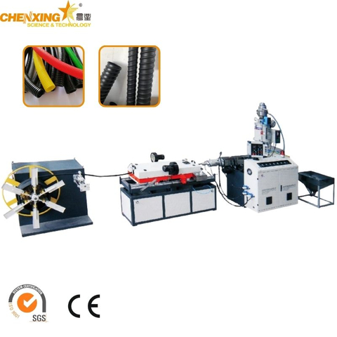 High-Speed Corrugated Pipe Extrusion Line for Automotive Wiring