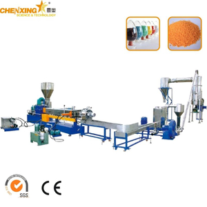 55/110kw Recycling Machinery PP PE PVC Water-ring Pelletizing Line