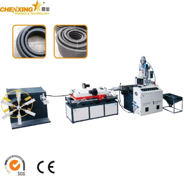 Automatic Low Noise Corrugated Pipe Production Extrusion Line for Pvc