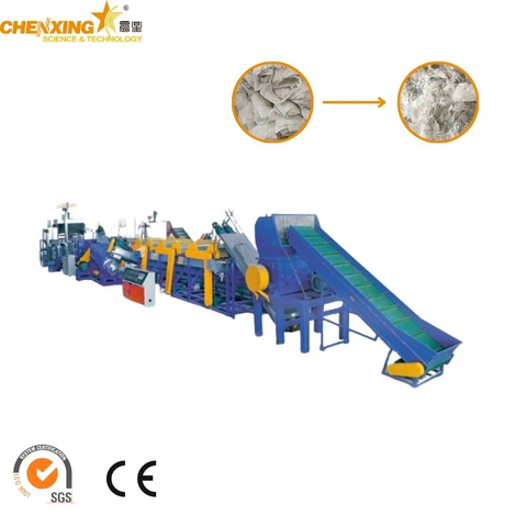 Innovative Plastic Recycling Machine PP PE Film Washing Recycling Line