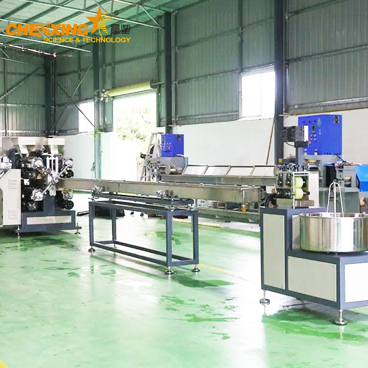 PLA Straw Extrusion Line / PP Plastic Drinking Straw Making Machine