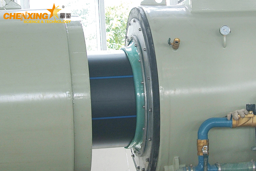 hdpe pipe extrusion line