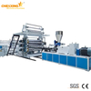 PVC artificial marble sheet extrusion equipment in factory production line