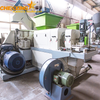 Plastic densifier system producing compact granules for pelletizing