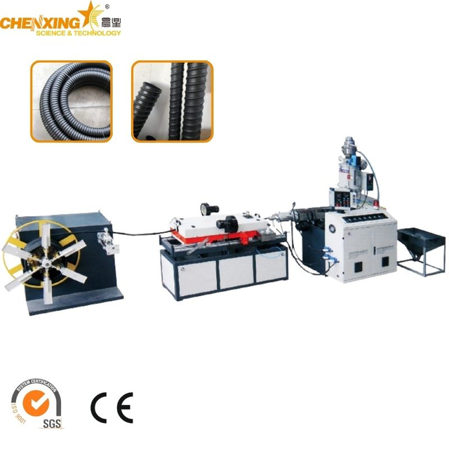 High-tech Single Corrugated Pipe Production Extrusion Manufacturer Pp Pe Plastic Extrusion Line