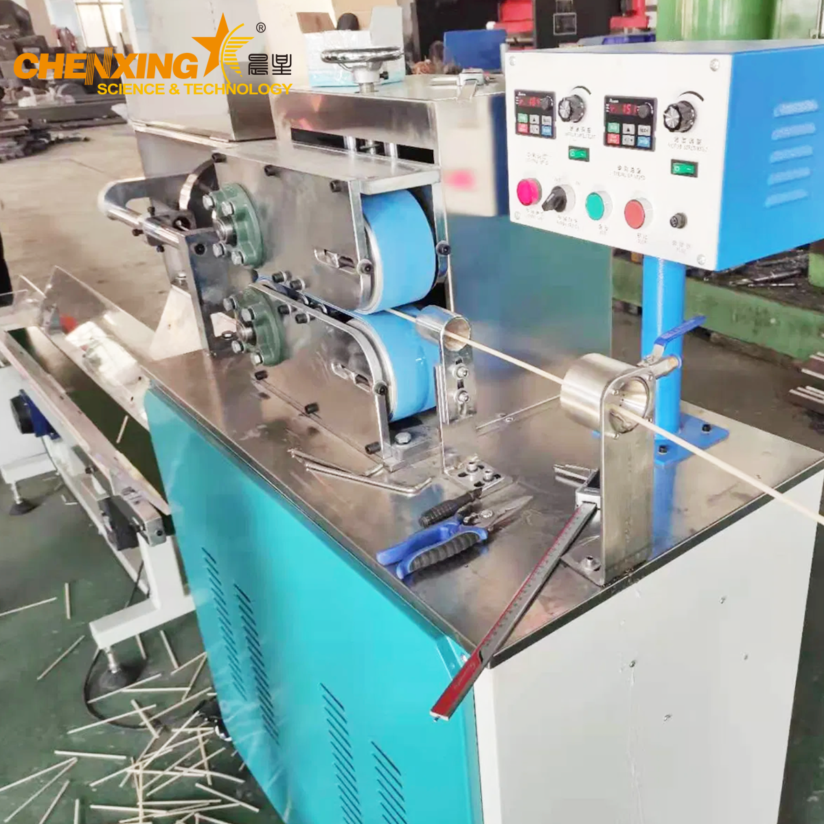 PLA Straw Extrusion Line / PP Plastic Drinking Straw Making Machine