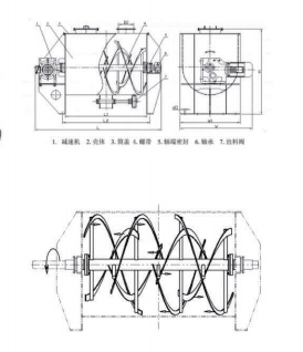 BELT HORIZONTAL MIXER