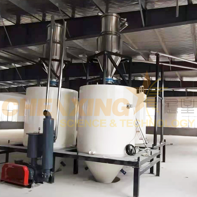 Fully Enclosed Material Conveying System for Industrial Compounding