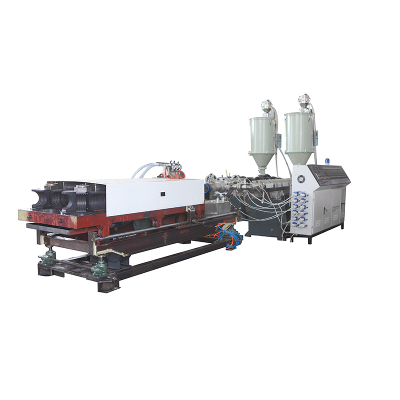 User-friendly Double Corrugated Pipe Production Line Extrusion Machine