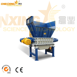 High Performance Plastic Recycling Line Double Shaft Shredder Industrial Plastic Shredder