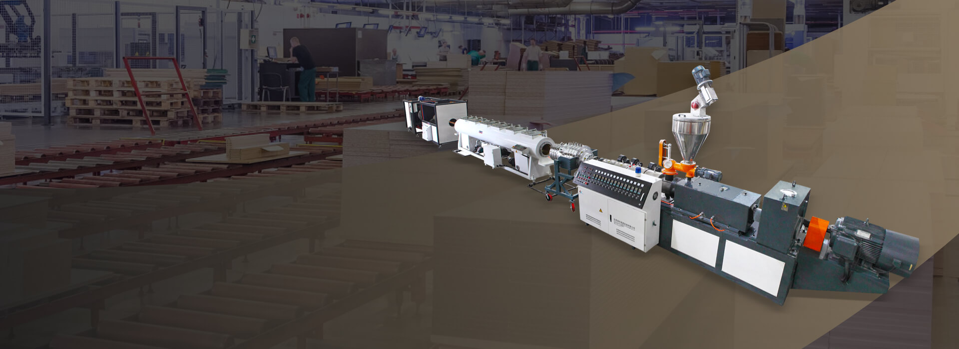 Automatic Two Cavities Profile Production Line