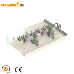 Industrial PVC Powder Dust Collector with Nano Filter Cartridge in Factory