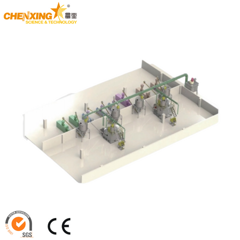 Industrial PVC Powder Dust Collector with Nano Filter Cartridge in Factory