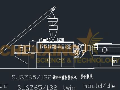 High-Speed PVC Pipe Extrusion Line by Chenxing