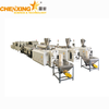 Plastic pipe production line vacuum calibration and cooling system