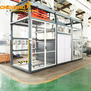 Fully automatic granule bag unpacking machine for plastics and chemicals
