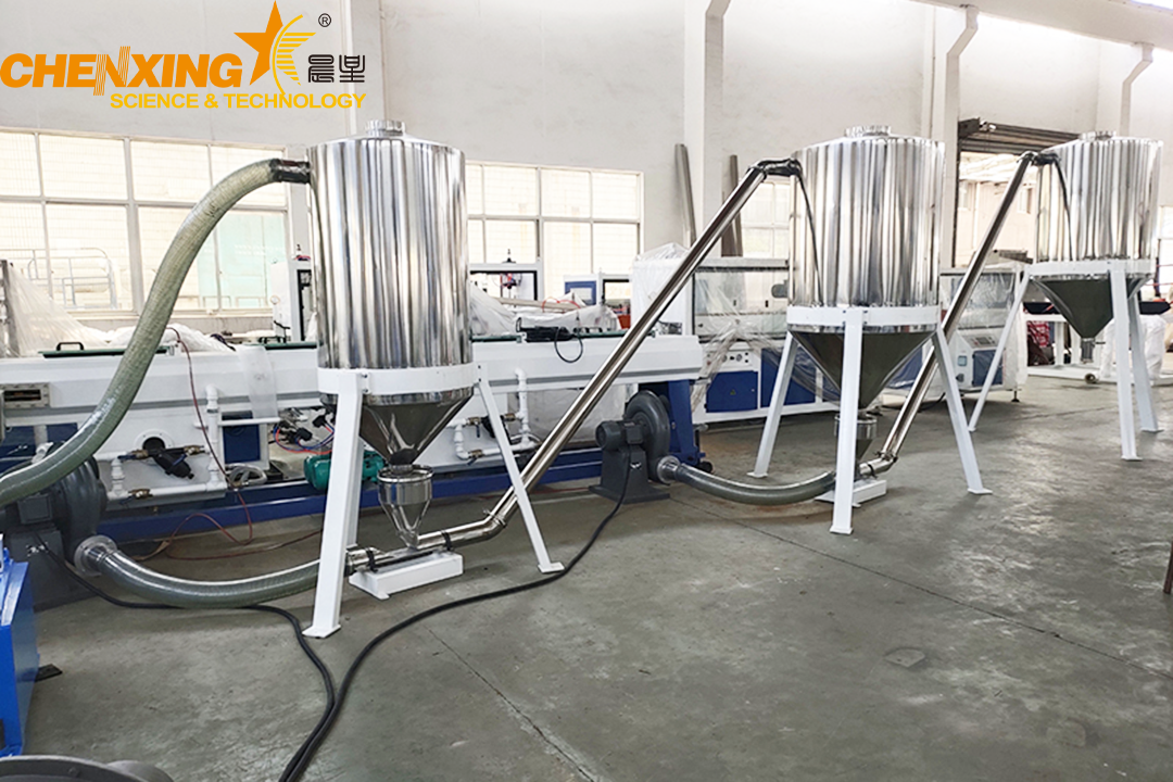 Cyclone separator and vibration sieve — fines recovery and pellet classification