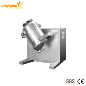 Pharmaceutical grade 3D powder mixer CE ISO compliant for homogeneous mixing