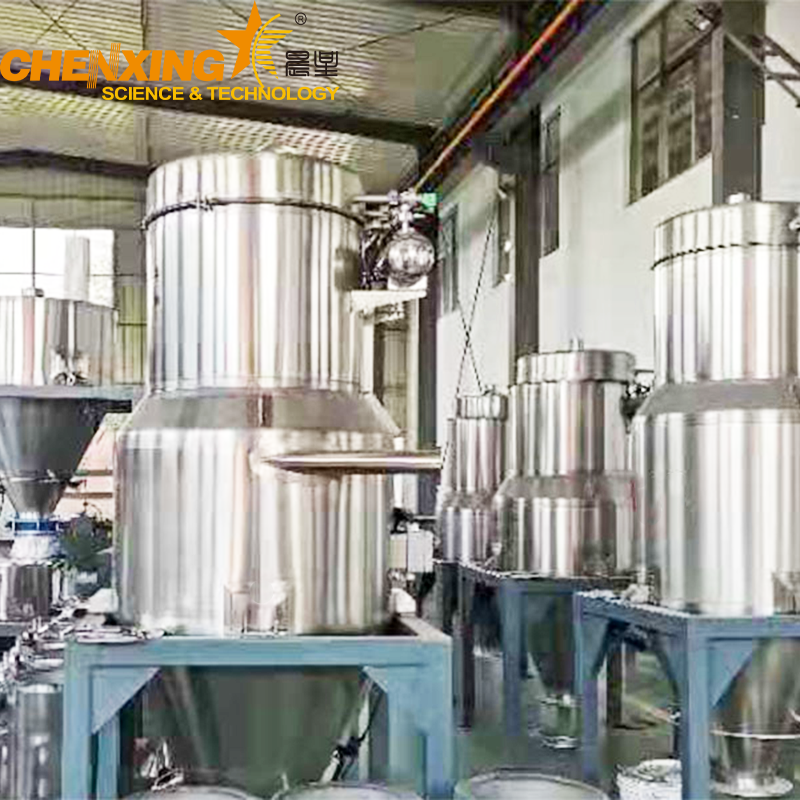 High-efficiency plastic film recycling machine with stable output