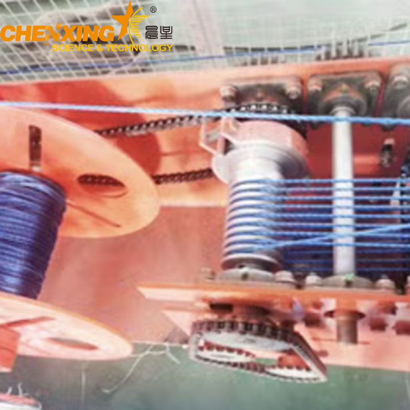 Spools of finished monofilament for brush and broom manufacturing