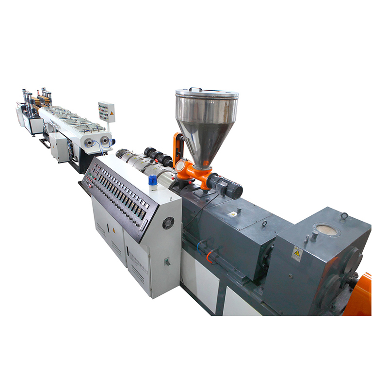 Eco-friendly Automated Pipe Production Line Two Cavity for Pvc