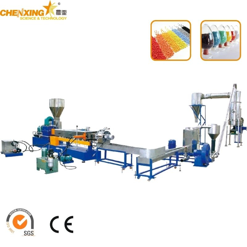 Specialized PP PE PVC Water-ring Pelletizing Line Machine