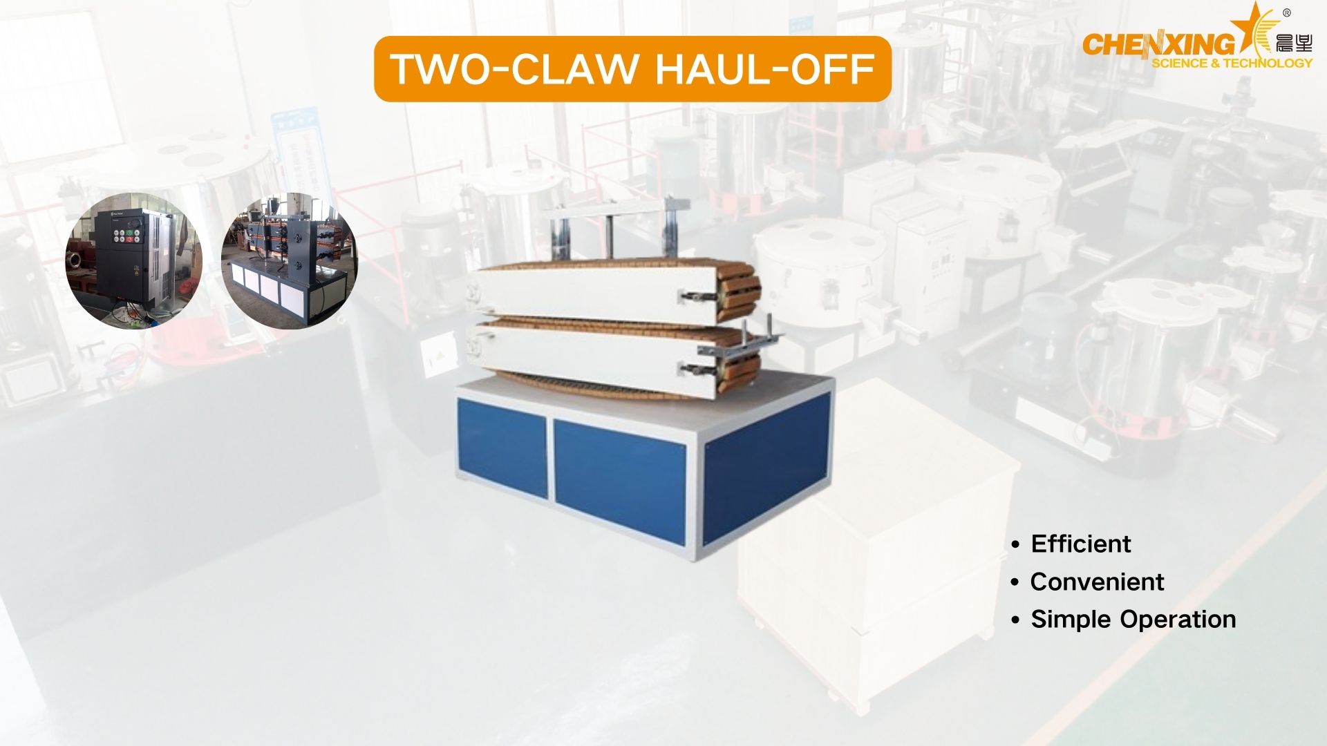 Two-claw Haul-off Machine