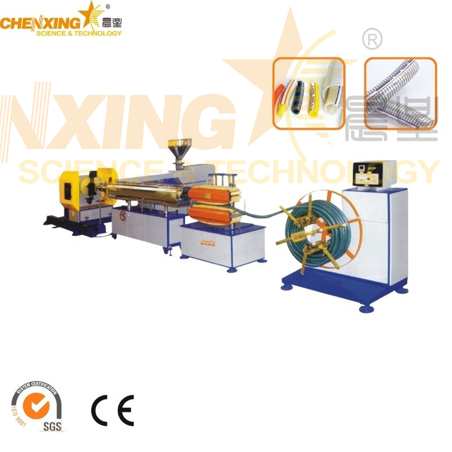 User-friendly PVC Steel Wire Reinforced Pipe Extrusion Line