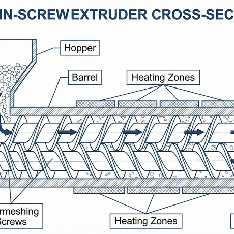 Twin-Screw Extruder Technology | Advanced Compounding and Processing ...