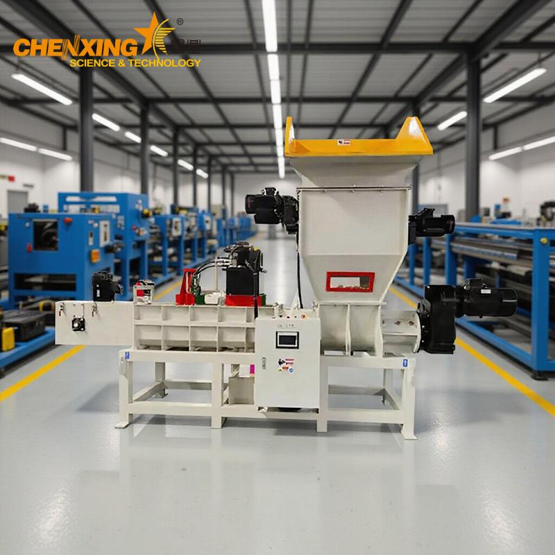 EPS Foam Cold Press Compactor | EPS Foam Recycling Densifier Machine