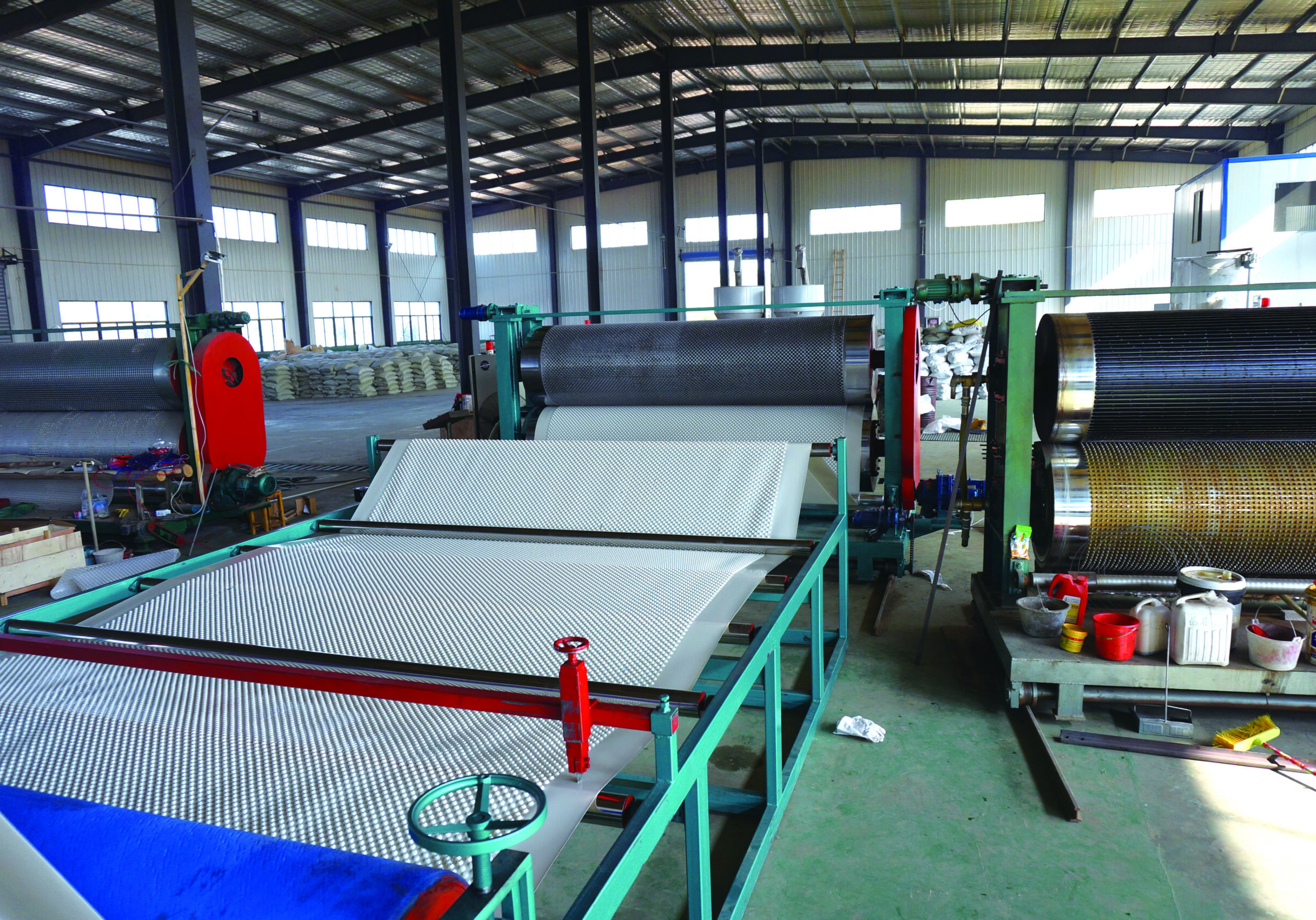 Double Color Drainage Panel Production Line