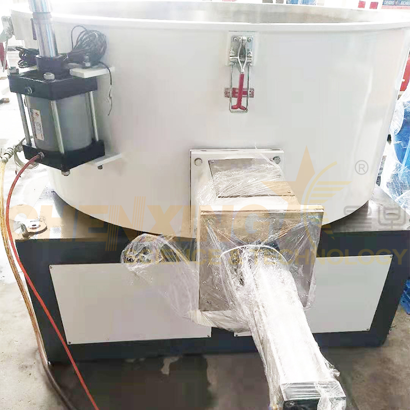 industrial plastic cooling mixer with water cooling system