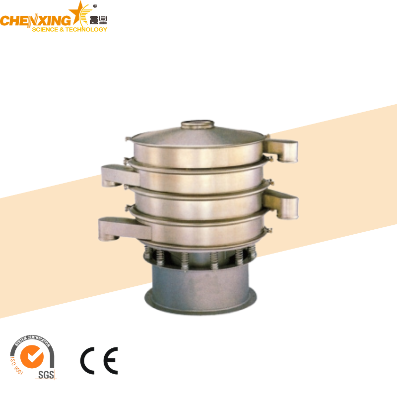 Round Vibrating Screener for Industrial Granule & Powder Screening | Multi-Layer Stainless Steel Sifter by Chenxing