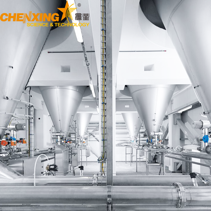 Industrial raw material storage tank for plastic and chemical applications