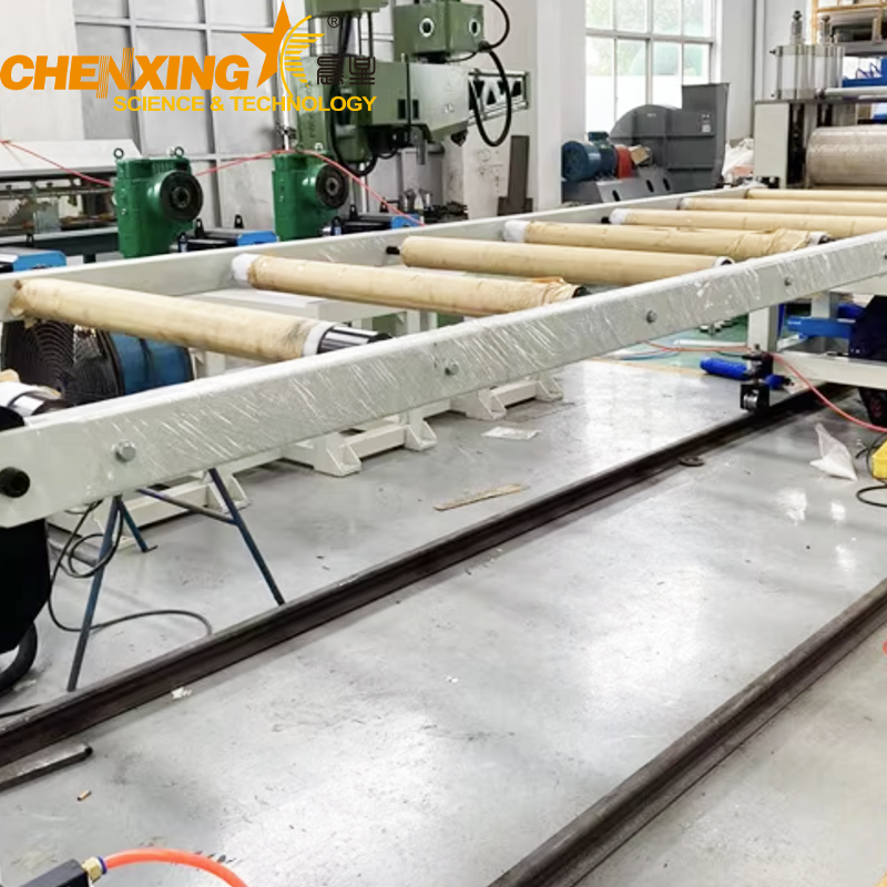 Automatic PVC foam sheet extrusion equipment for decoration boards