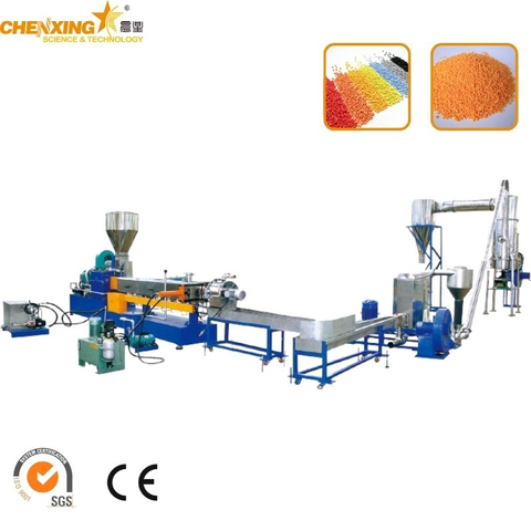 Specialized PP PE PVC Water-ring Pelletizing Line Machine