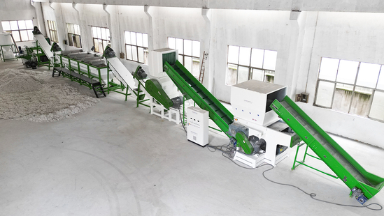 Waste Plastic Washing And Recycling Line