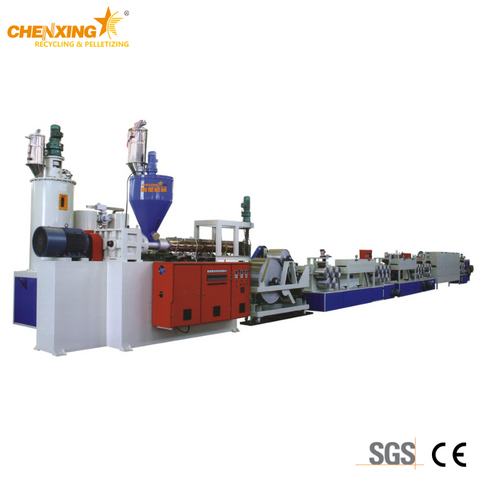 PET/PP strapping band production line with high-speed extrusion system