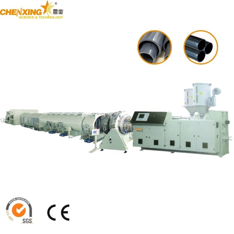 plastic hdpe water supply pipe production line