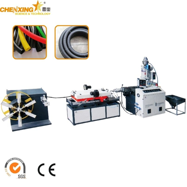 Automated Single Corrugated Pipe Production Extrusion Line