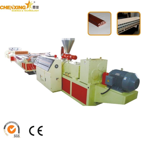 Low-noise Plastic Wood Composite Profile Extrusion Production Line 