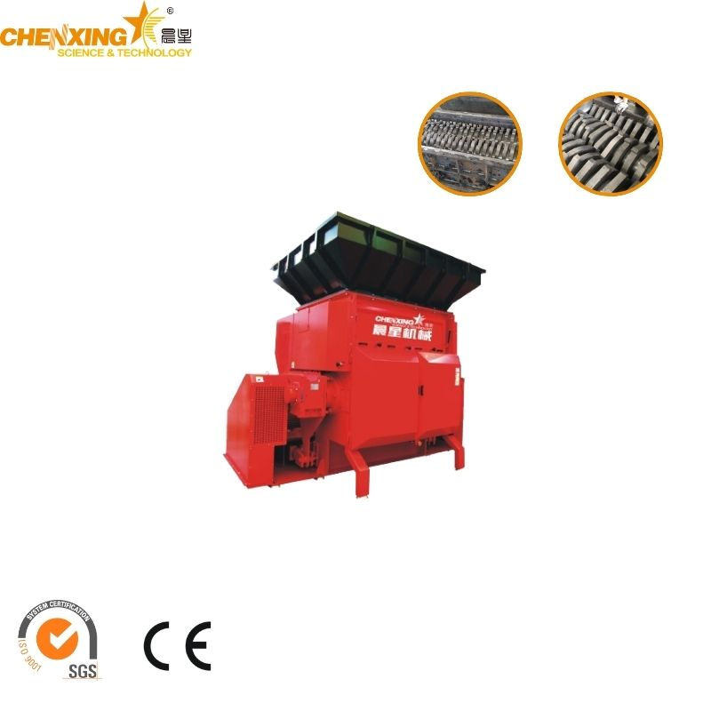 New Arrival Two Shaft Shredder for Recycling Metal Scraps/Used Tires/Soild Waste/Plastic/Wood Plastic Machinery Manufacturer