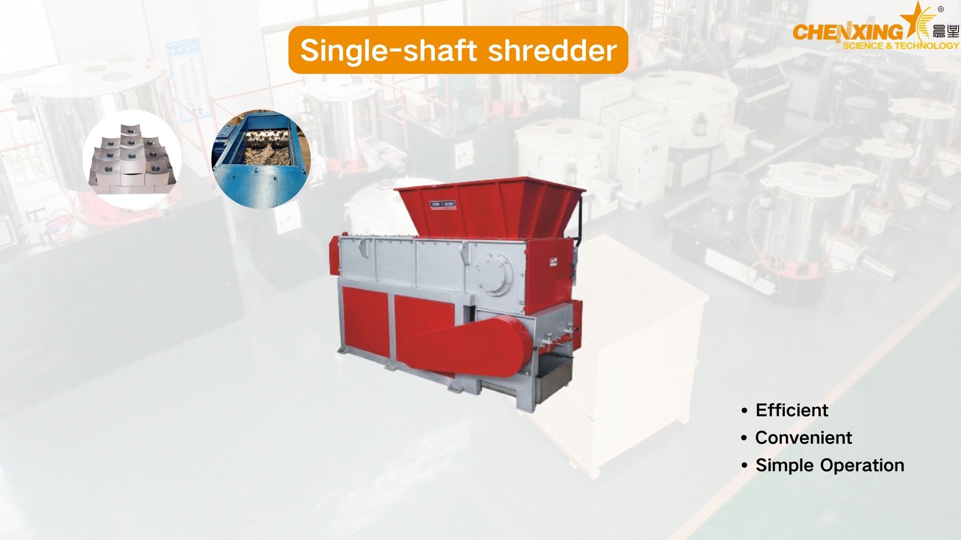 Single Shaft Shredder