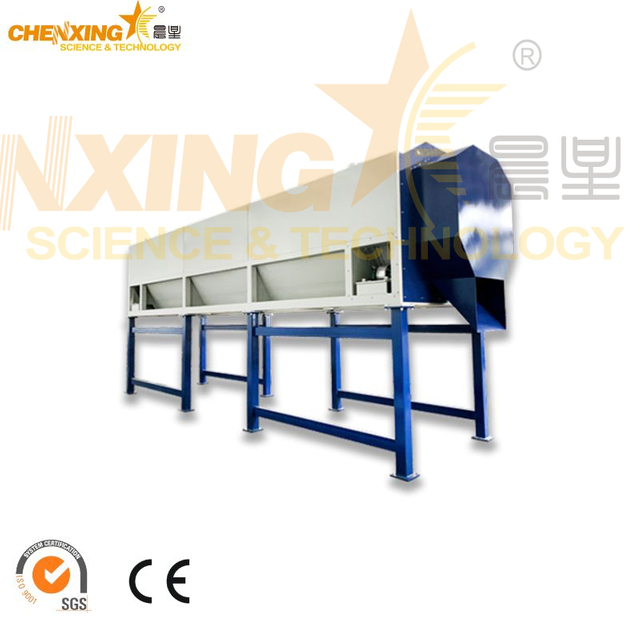 Plastic Vibrating Screen Manufacturer for PP PE Waste Plastic Recycling Line