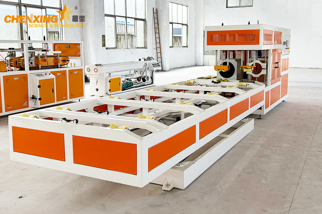 Automatic PVC pipe belling machine for large diameter pipes