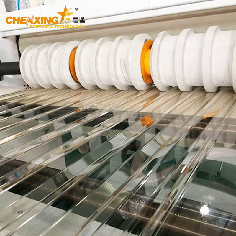 High precision PVC sheet production line for construction materials