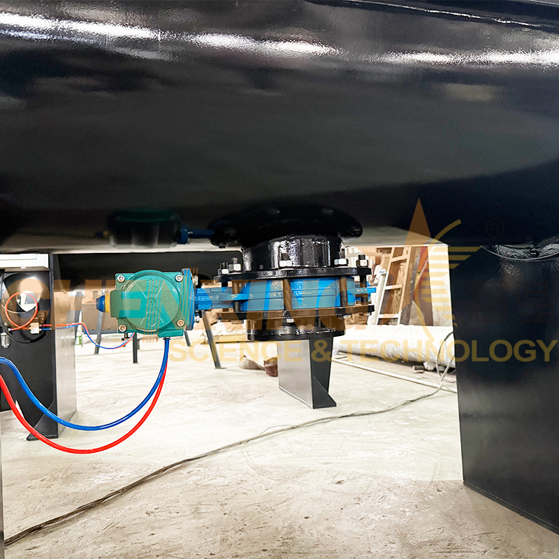 Industrial Powder and Liquid Blender with Dual-Direction Ribbon Design