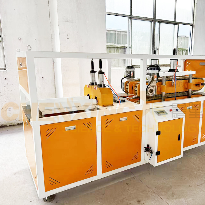 PLC-Controlled Plastic Pipe Cutter for PVC/PE Production Lines | High-Precision Cutting Machine by Chenxing